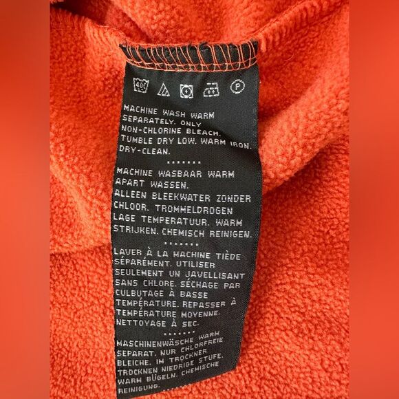 Harley Davidson Motorcycles Fleece Quarter Zip Pullover Sweater Top Shirt Large - Picture 8 of 10